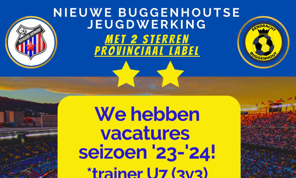 Vacature jeugdopleider
